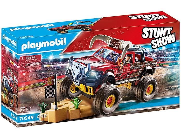 Playmobil 70549 - Stuntshow 4X4 de cascade taureau