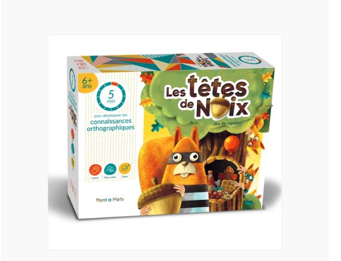 Mont-a-Mots - Les têtes de Noix (Connaissances orthographiques et rapidité)
