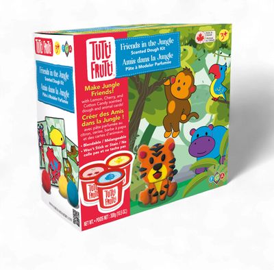 Pâte à modeler Tutti Frutti - Dans la jungle