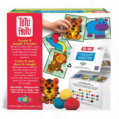Pâte à modeler Tutti Frutti - Dans la jungle