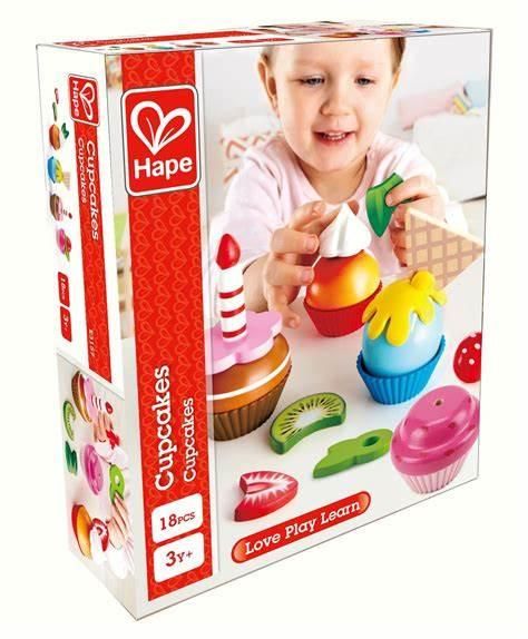Hape - Cupcakes en bois