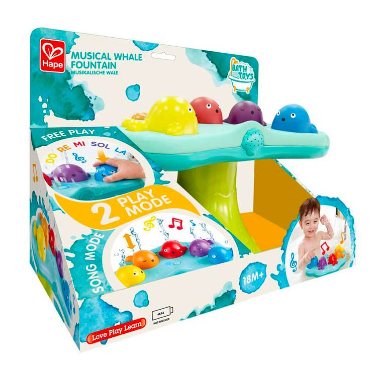 Fontaine baleine musicale Hape