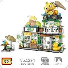 LOZ Block - Street mini: Le magasin de thé au citron
