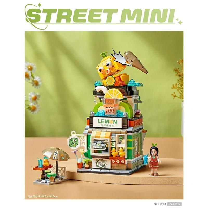 LOZ Block - Street mini: Le magasin de thé au citron