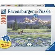 Casse-tête 300 pièces XL Ravensburger - Cerfs &amp; courtepointe