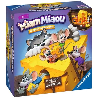 Miam miaou - La course au fromage