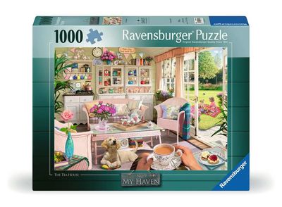 Casse-tête 1000 pièces Ravensburger - Mon refuge no9: La maison du thé