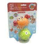 Jeux de bain à presser et jaillir