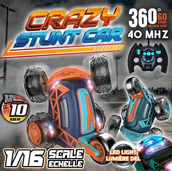 Téléguidé Crazy light car