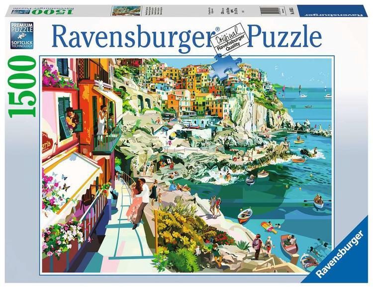Casse-tête 1500 pièces Ravensburger - Romance dans les Cinque Terre