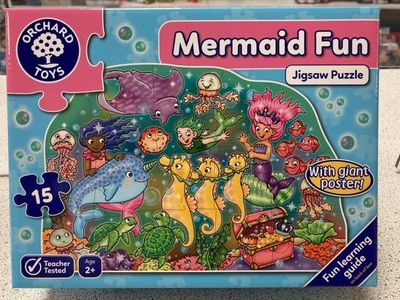 Casse-tête 15 pièces de plancher Orchard Toys - Jeu de sirènes