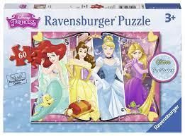 Casse-tête 60 pièces Ravensburger - Heartsong princesses