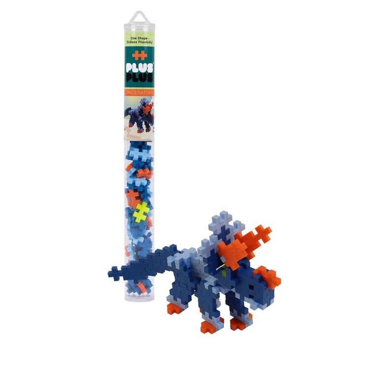 Plus-plus tube 70 pièces - Triceratops