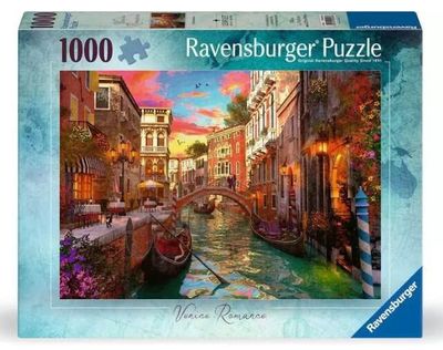 Casse-tête 1000 pièces Ravensburger - Venice romance