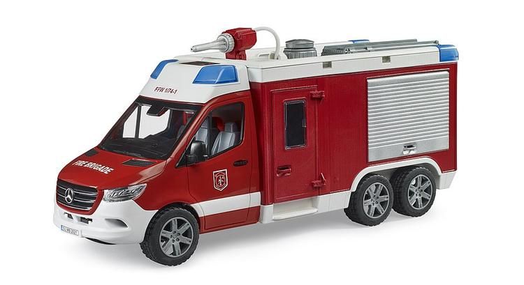 Bruder 02680 - Fourgon de pompier sprinter avec module sons et lumières