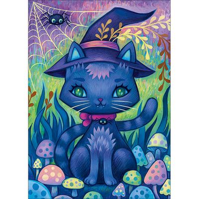Casse-tête 1000 pièces Heye: Witch cat