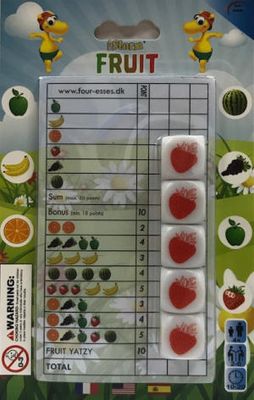 Jeu dés little storm - Fruits