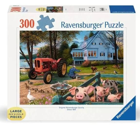 Casse-tête 300 pièces xl ravensburger - country life