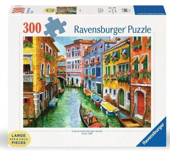 Casse-tête 300 pièces XL Ravensburger - Gondola Right