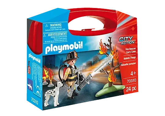 Playmobil 70310 - Valisette de pompier