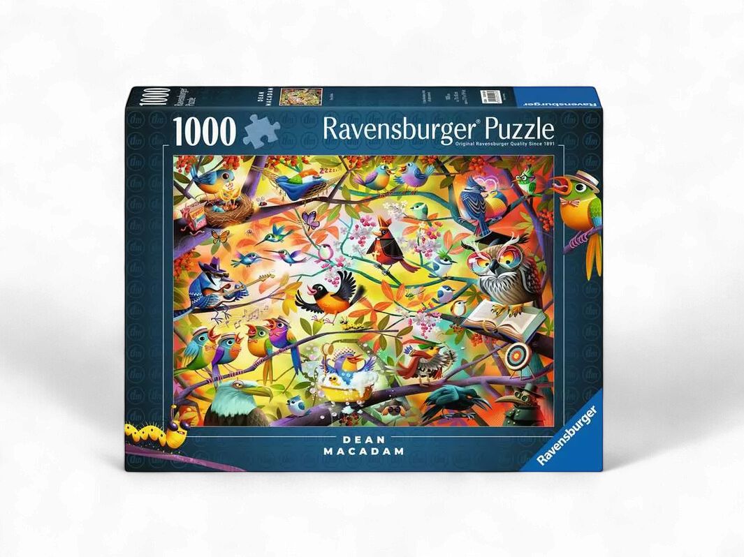 Casse-tête 1000 pièces Ravensburger - Busy Birdies