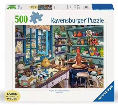 Casse-tête 500 pièces XL Ravensburger - Pottery Studio sanctuary