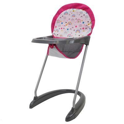Rainbow fun - Chaise haute pour poupée