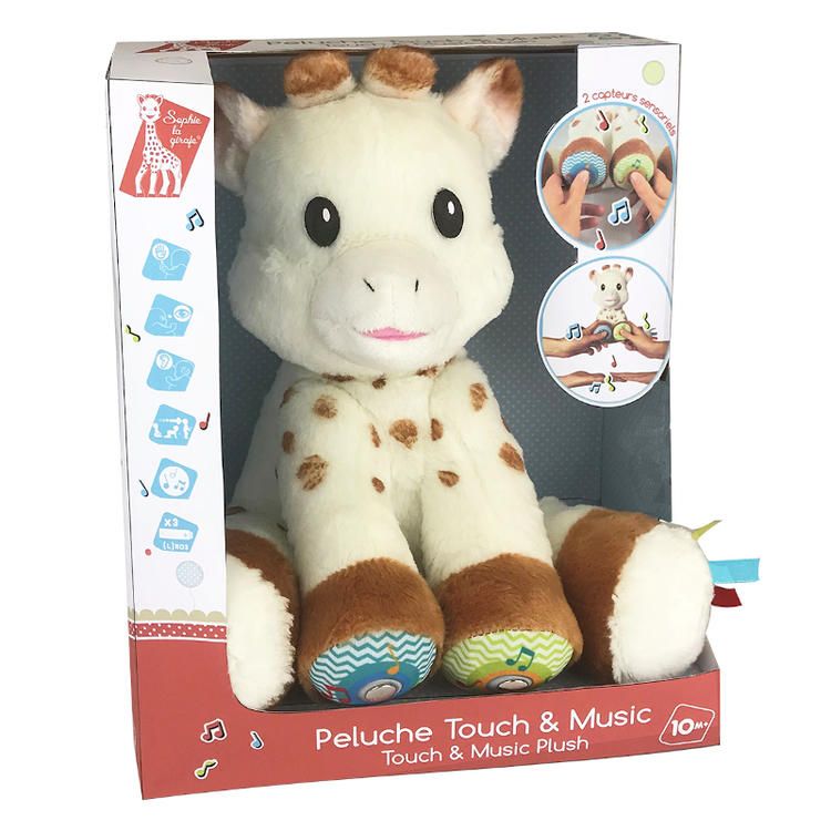 Peluche sophie musical