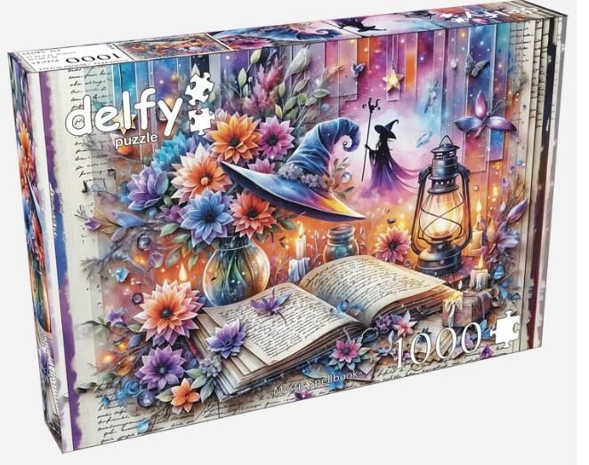 Casse-tête 1000 pièces Delfy - Mystic Spellbook