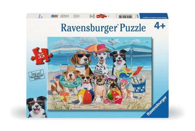 CASSE-TÊTE 35 PIÈCES RAVENSBURGER - LES COPAINS À LA PLAGE