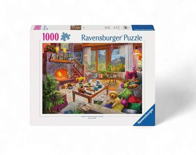 Casse-tête 1000 pièces Ravensburger - Intérieur confortable