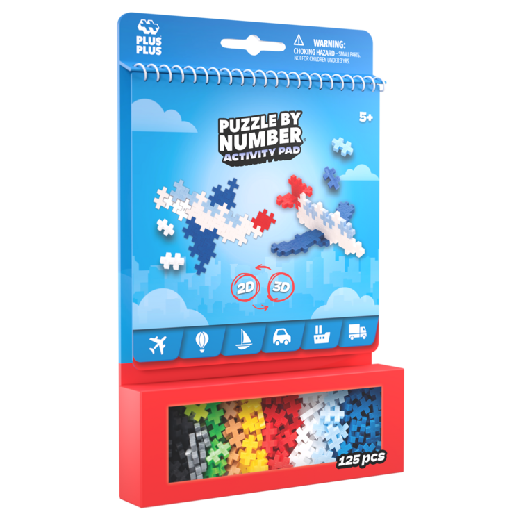 PLUS PLUS CARNET D'ACTIVITÉ - TRANSPORT