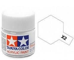 Peinture Tamiya blanc brillant acrylique X-2
