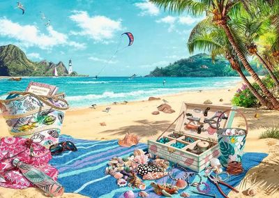 Casse-tête 1000 pièces Ravensburger - Le collectionneur de coquillage