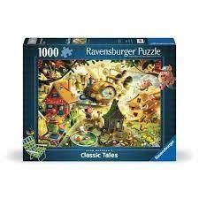 Casse-tête 1000 pièces Ravensburger - Regarde les petits cochons