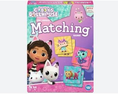 Jeu de mémoire Gabby's dollhouse