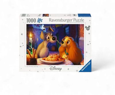 Casse-tête 1000 pièces Ravensburger Disney - La Belle et le Clochard