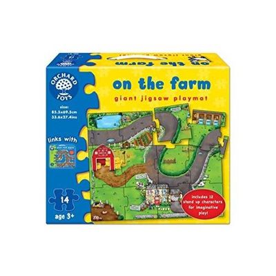 Casse-tête 14 pièces Orchard Toys - La ferme