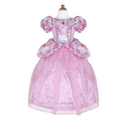Robe de princesse royale rose 5-6 ans