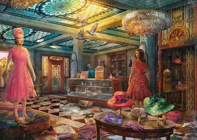 Casse-tête 1000 pièces Ravensburger série Abandonné - Magasin déserté