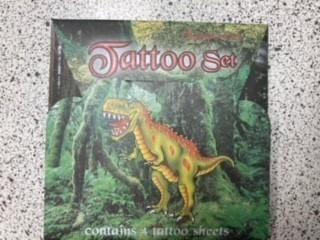 Tatoo dinosaure