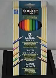Sargent - 12 crayons de couleur