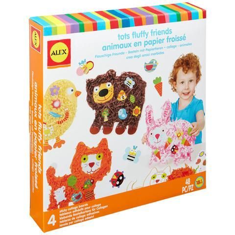 Animaux papier froissé