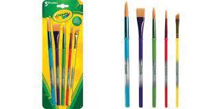 Crayola - 5 pinceaux assortis