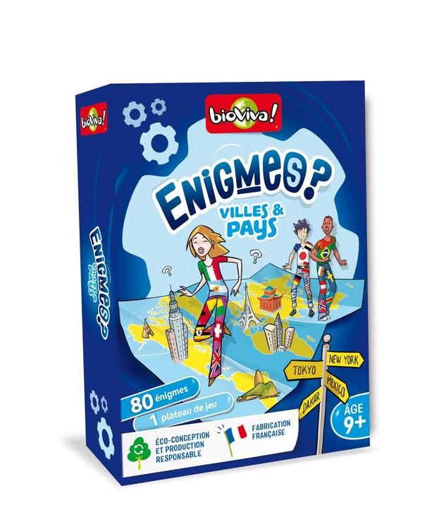 ENIGMES VILLES ET PAYS