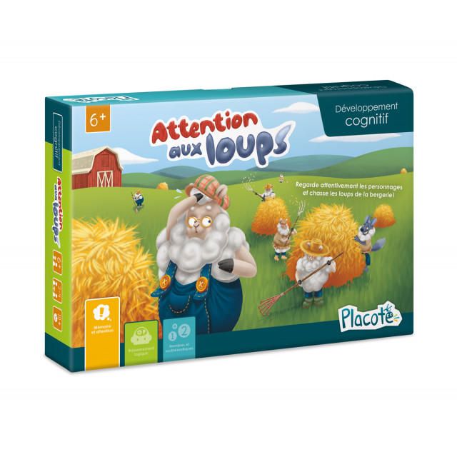Placote - Attention au loups (Attention et inhibition)