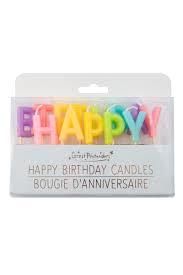 Chandelle Happy Birthday arc-en-ciel