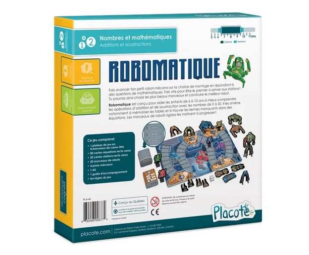 Placote - Robomatique (Additions et soustractions)