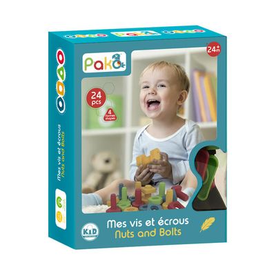 Pako - Mes vis et écrou 24 pièces