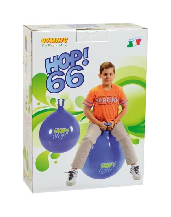 Ballon sauteur bleu 66